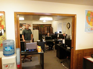 Mobile Glass Staff in Austin Office