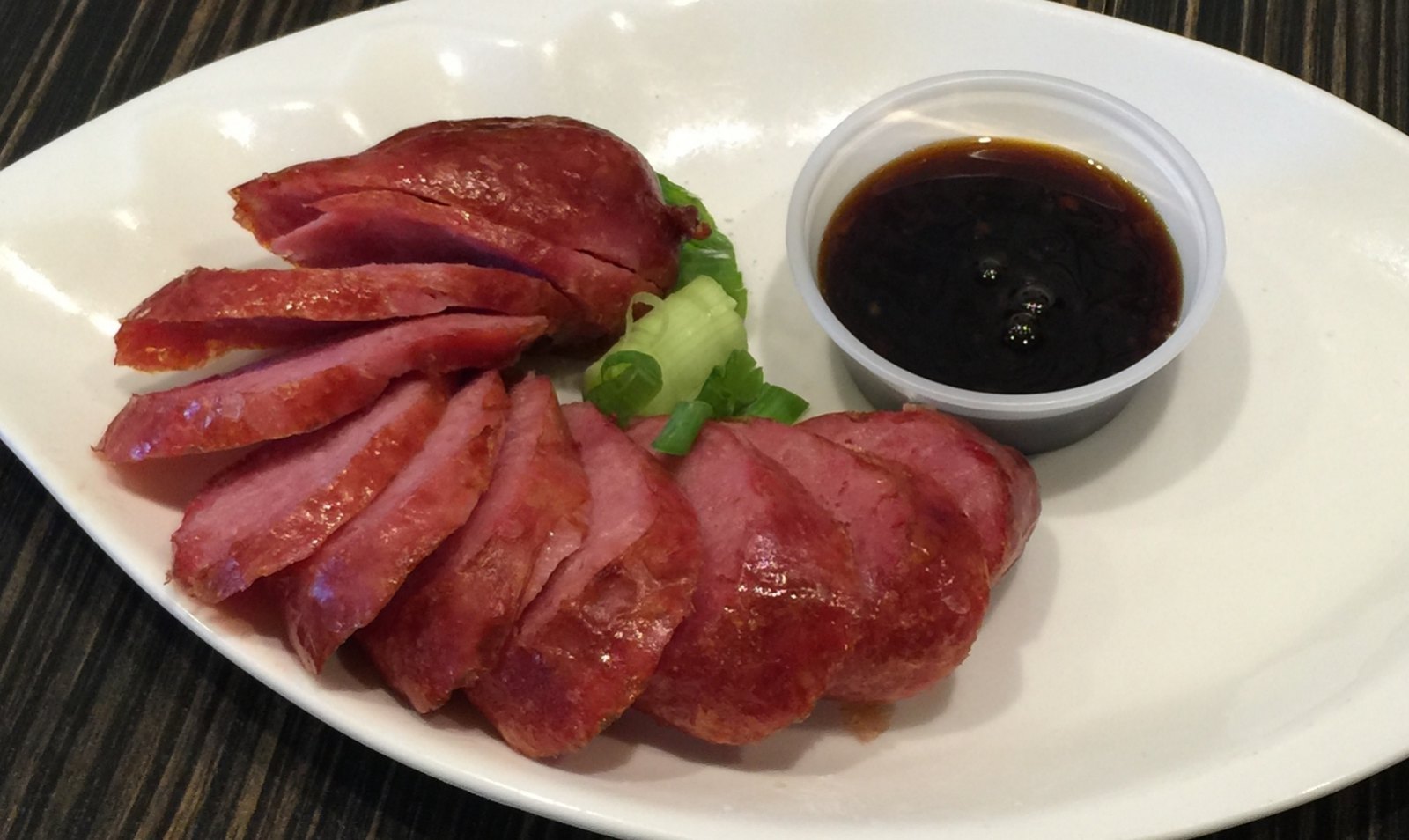 Taiwanese Sausages at Pearl Castle Cafe