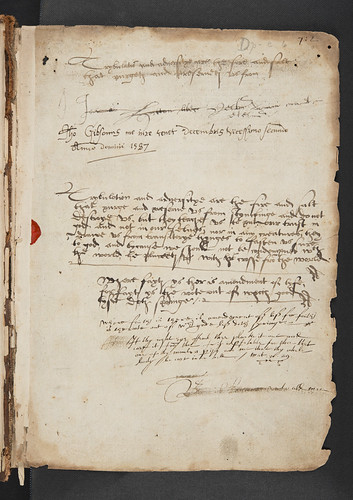 Manuscript notes and ownership inscription in  Biblia latina