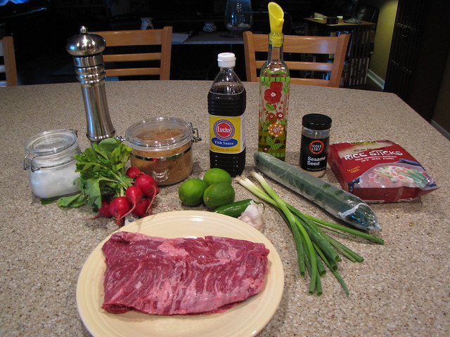 Marinated Skirt Steak Ingredients