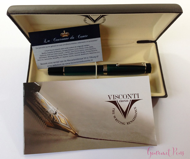 Review Visconti LE Classic Green Fountain Pen @CouronneDuComte (1)