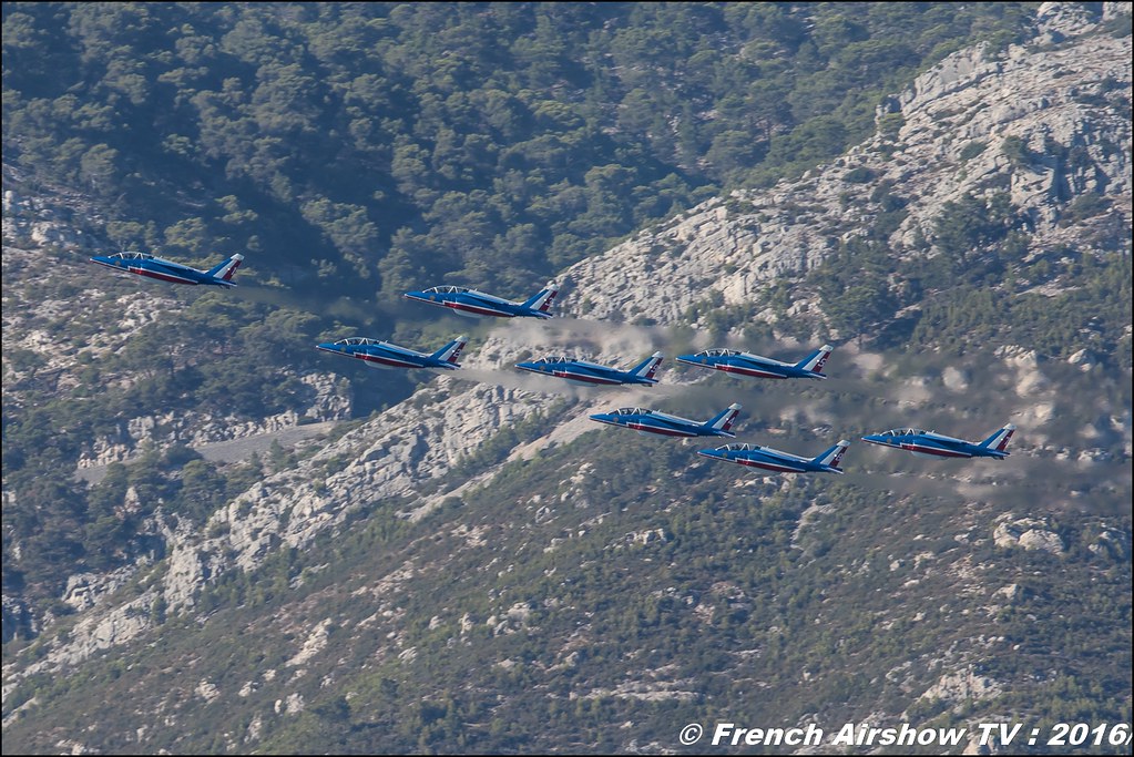 Patrouille de France ,Toulon Airshow 2016 , Meeting Aerien toulon 2016 , lens Canon 