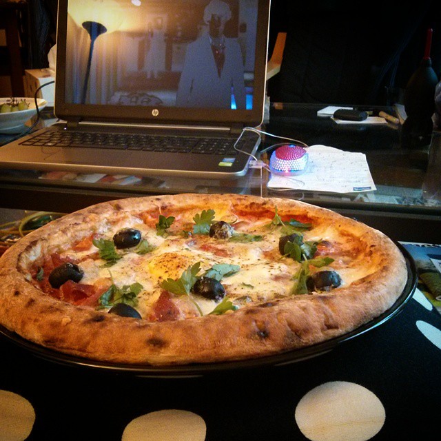 #mmm15 day 28 - spotty NL6154, Sherlock & pizza