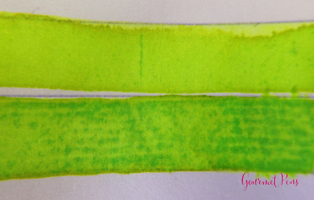 Ink Shot Review Lamy Neon Lime Ink @Fontoplum0 @Lamy (7)