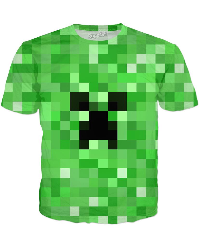 kebuenowilly: Minecraft Creeper skin t-shirt | from my tumbl… | Flickr