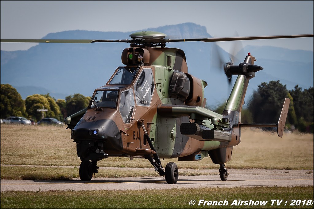  Eurocopter EC665 Tigre Team hélicoptère ALAT Aerotorshow 2018 – Fête aérienne de Valence Chabeuil Canon Sigma France contemporary lens Meeting Aerien 2018