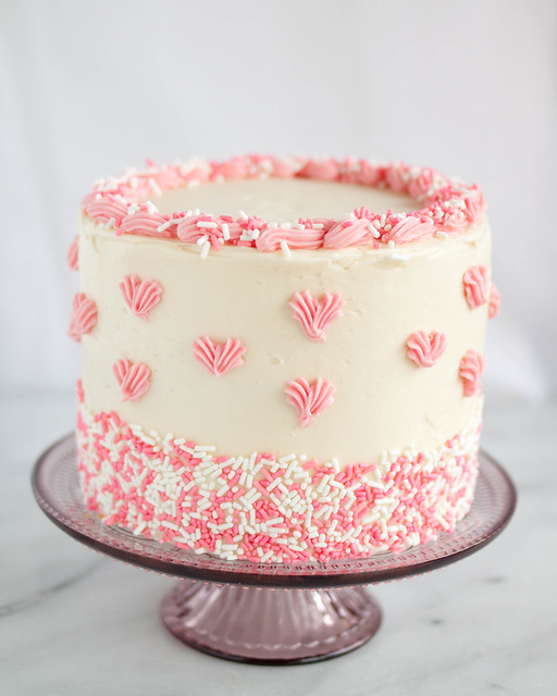 Valentine's Day Surprise Cake — Dessert Devotion