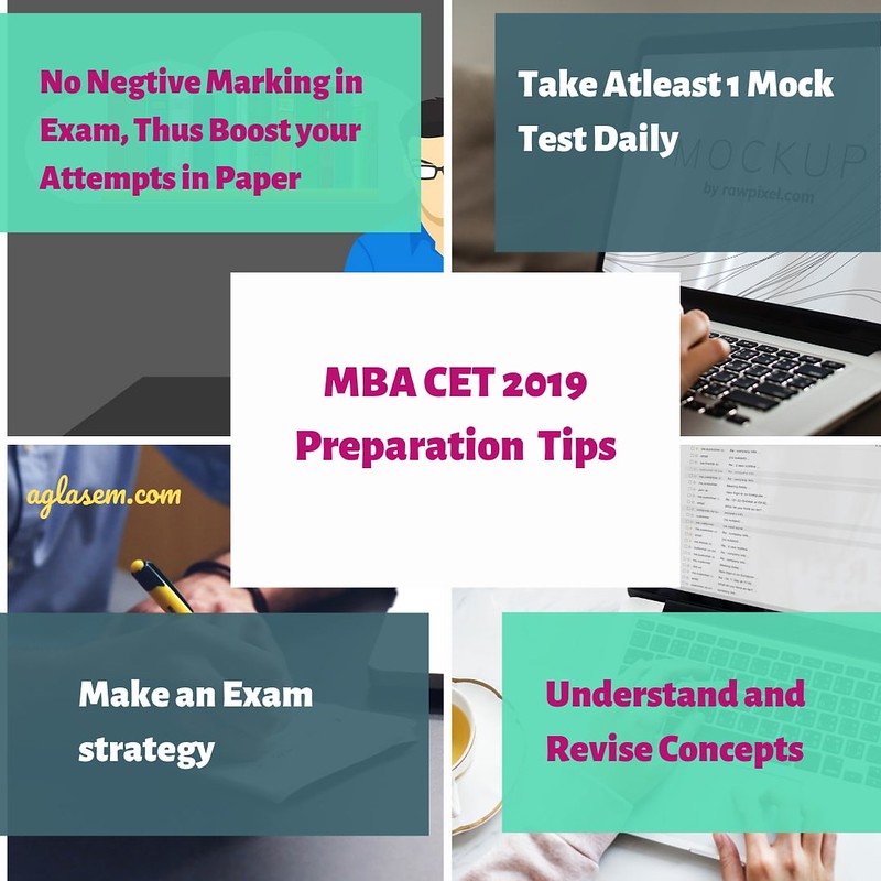 MBA CET 2019 5 preparation Exam Tips