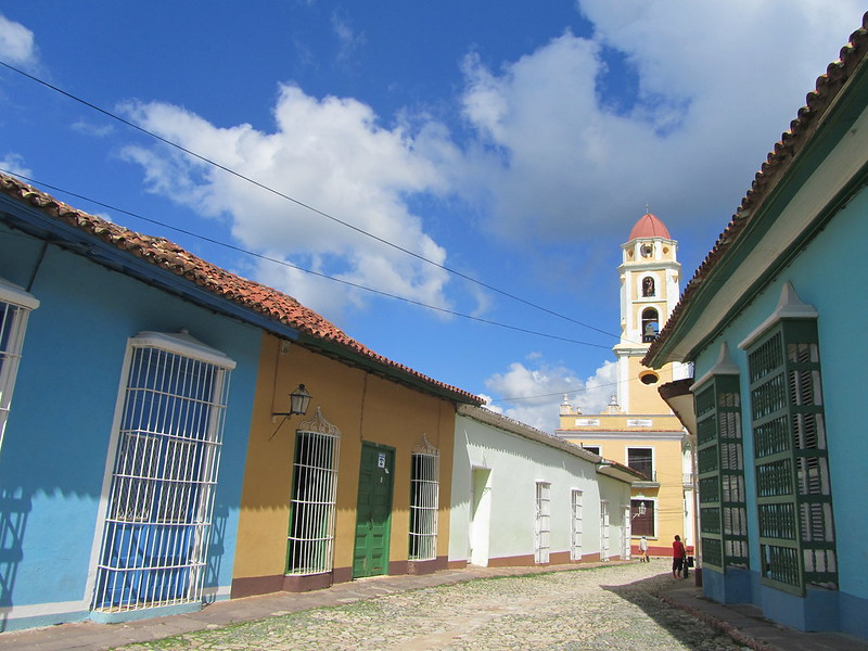 Centro de Trinidad en Cuba