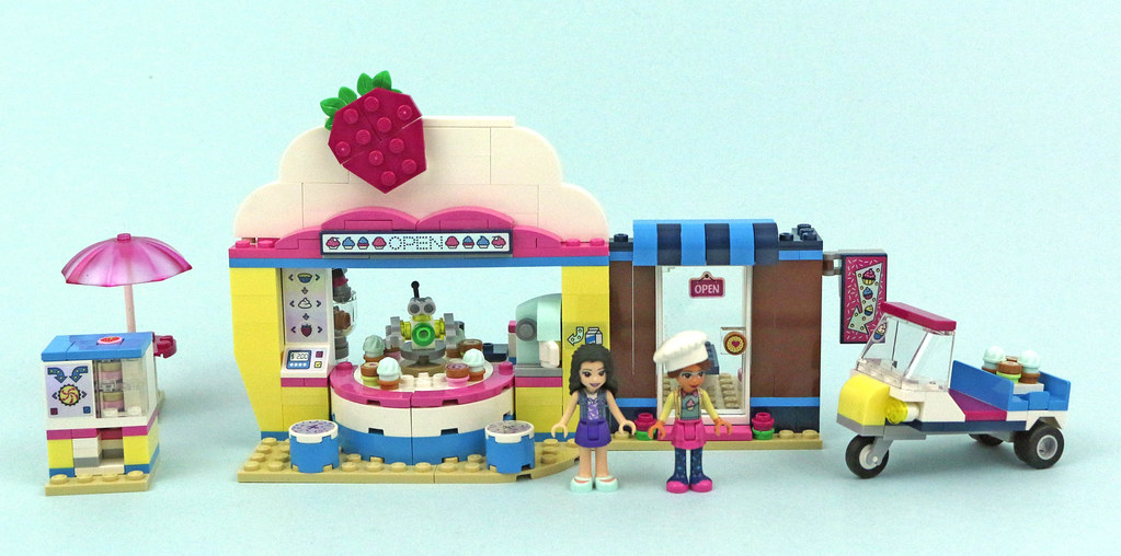 Details about   LEGO Friends Olivia’s Cupcake Cafe Food Restaurant 41366 Building Kit Girls Ne 