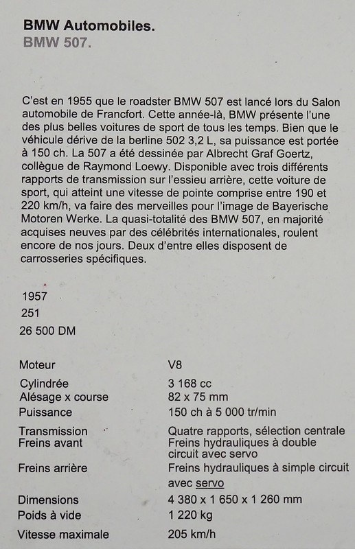 BMW 507 / 1957 - Retromobile Paris 2019 46150725985_d9a20cc8b7_c