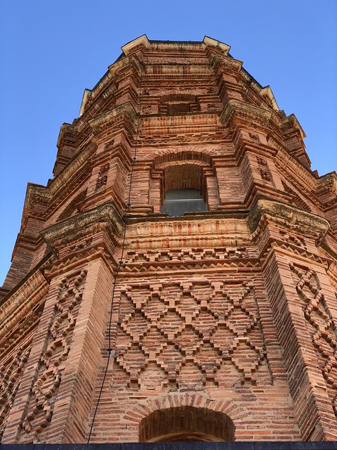 Torre mudéjar en Olalla (Comarca del Jiloca, Teruel)