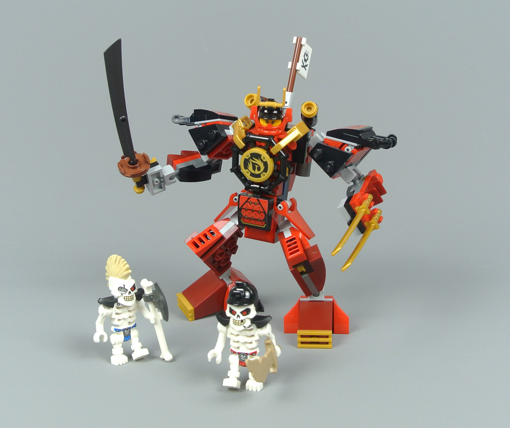New LEGO Ninjago 70665 The Samurai Mech 154 Piece Building Set  Age 7