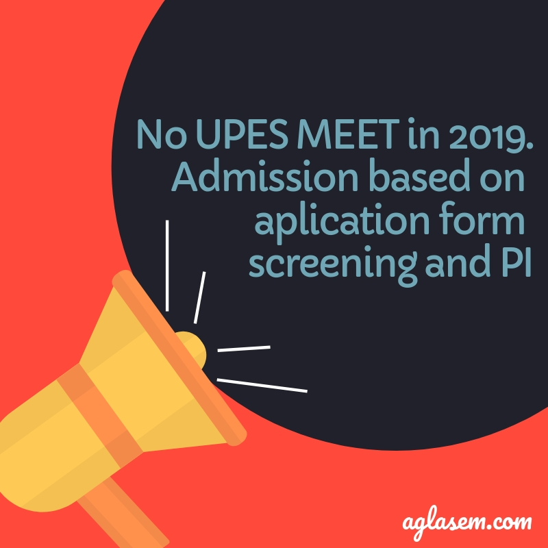 UPES M.Tech Admission 2019