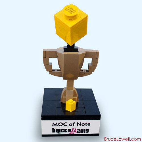 LEGO BricksLA 2019 MOC of Note Trophy