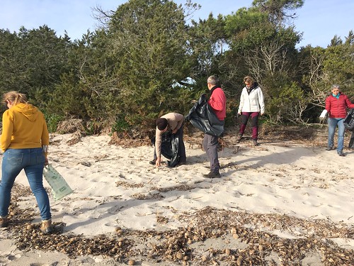 Nettoyage de la plage de Villata