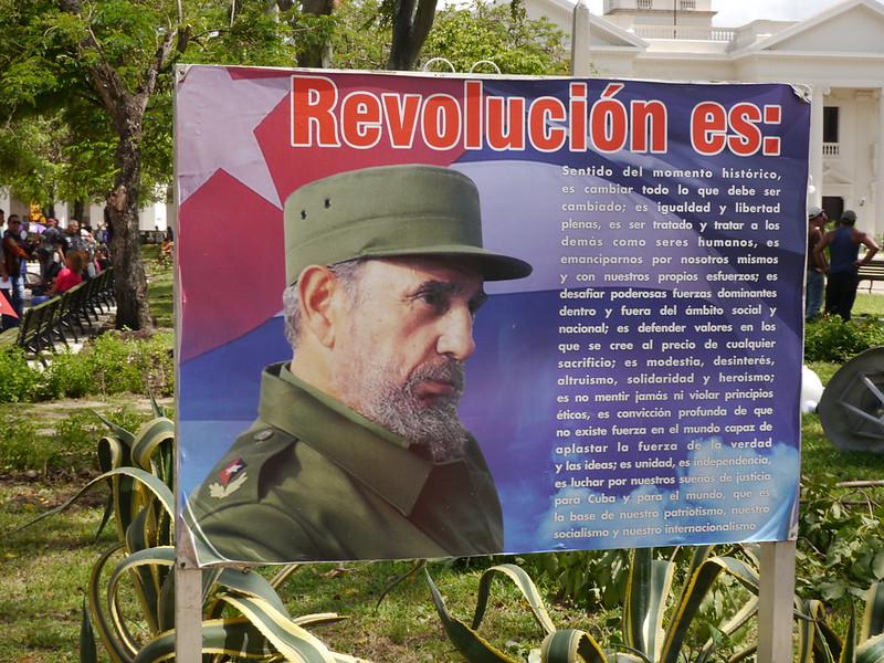 Cartel de Fidel Castro