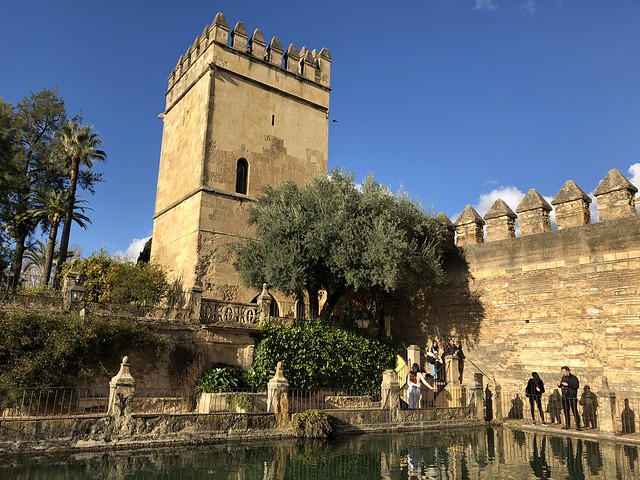 Alcázar de los reyes cristianos en Córdoba