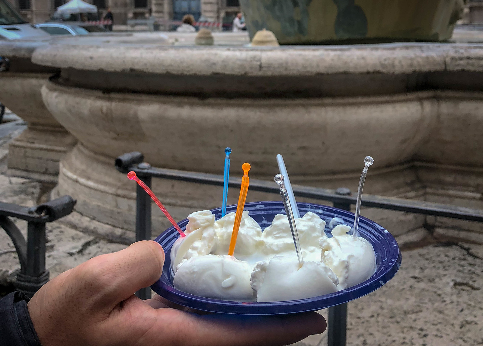 Burrata cheese is a must eat in Rome