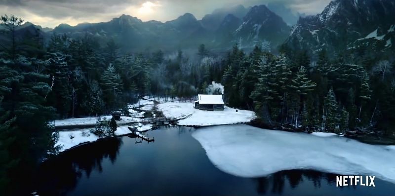 Polar movie house lake