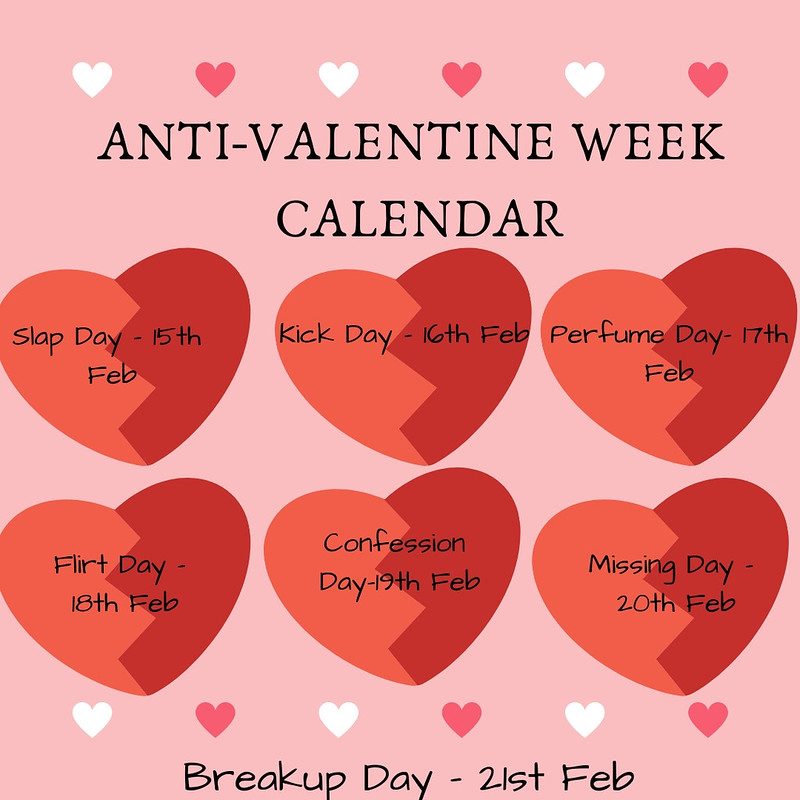 Anti Valentine Week 2022 