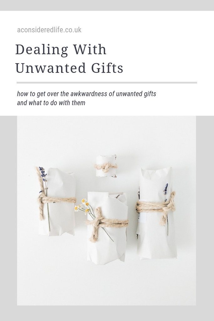 Dealing With Unwanted Gifts