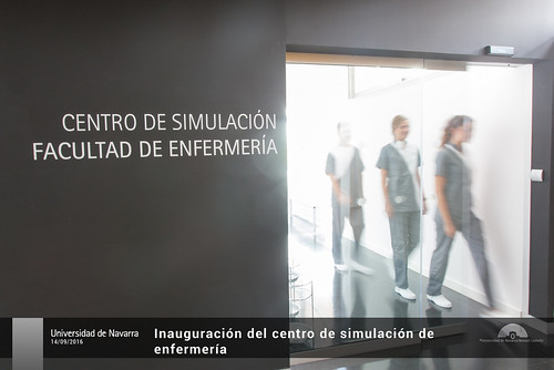 Inauguración del centro de simulación de enfermería