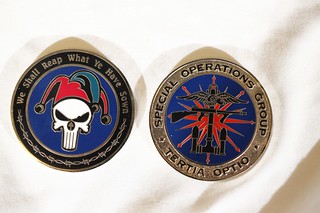 CIA Specail Operations Group challenge coins