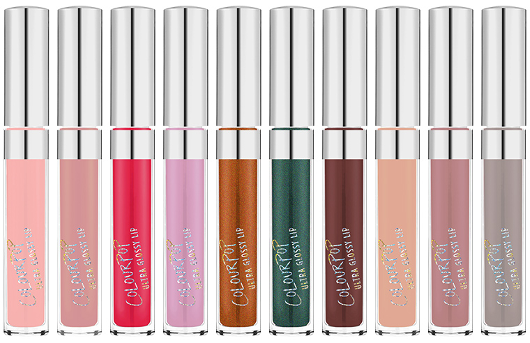 ColourPop Ultra Glossy Lips Swatches