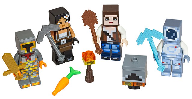 LEGO Minecraft 853610 Skin Pack characters