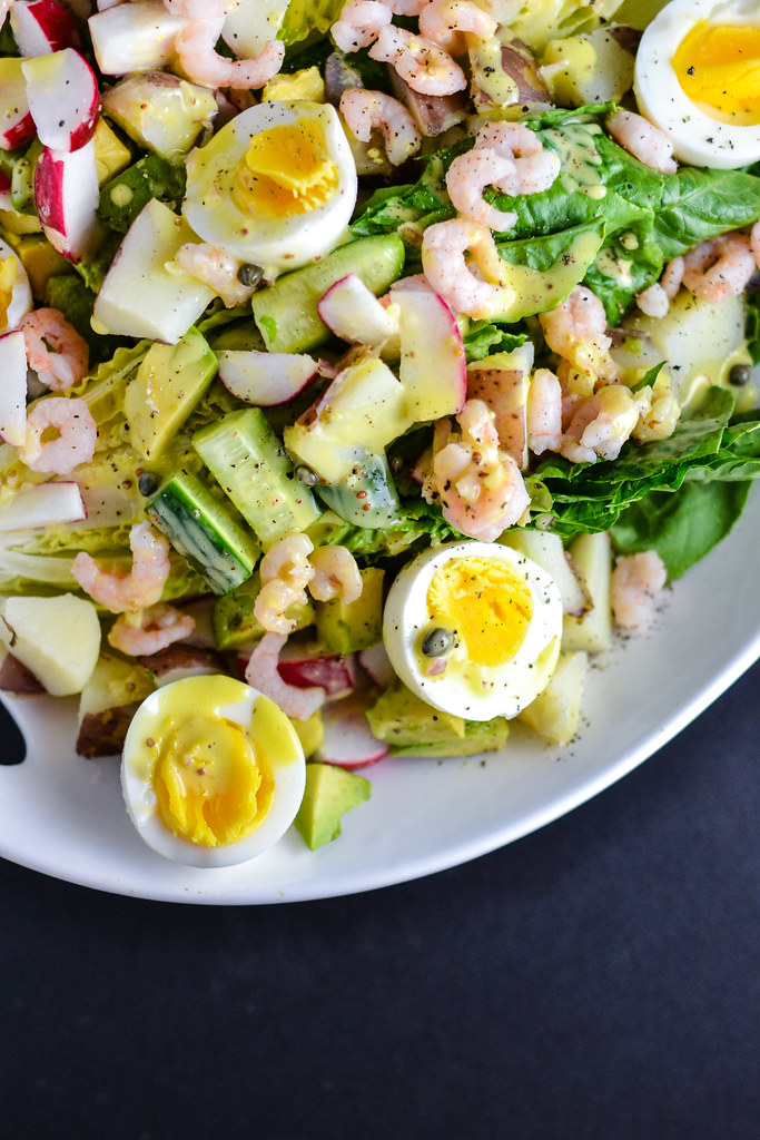 Everything Plus Shrimp Summer Salad | Things I Made Today