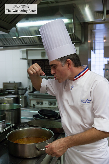 Executive Chef Jean-Denis Rieubland of Le Chantecler (2* Michelin)