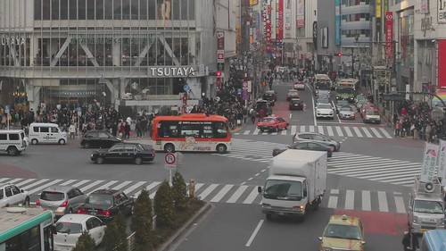 Shibuya Crossing - Time Lapse