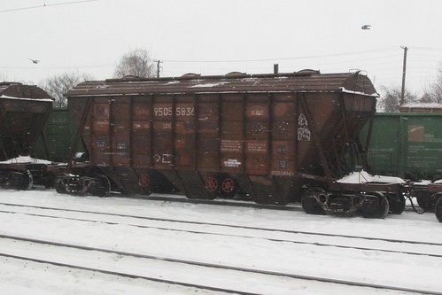 Ukrainian Railways grain wagons