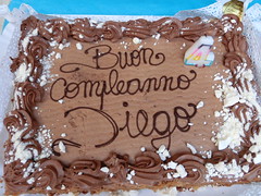 La torta dei quattro anni