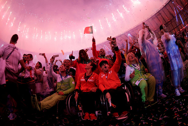 Closing ceremony of Rio Paralympics