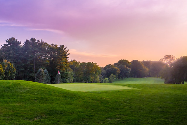Sunset Golf Hole