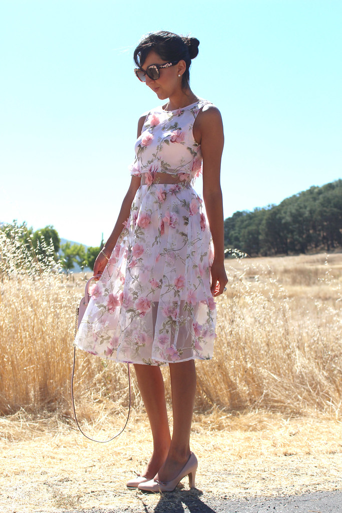 3D Floral Dress 3