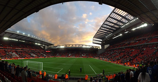 Sunset at Anfield