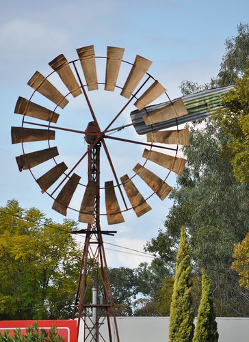 14 foot IBC Geared Simplex windmill; Inglewood, Queensland, Australia