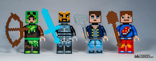 Lego Minecraft Skin Pack