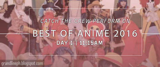 GrandLine Philippines to perform at Best of Anime 2016