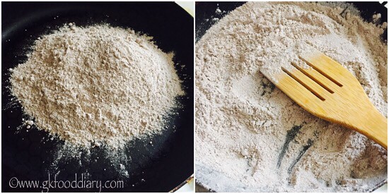 Homemade Ragi Malt Powder Recipe for Toddlers and Kids - step 1