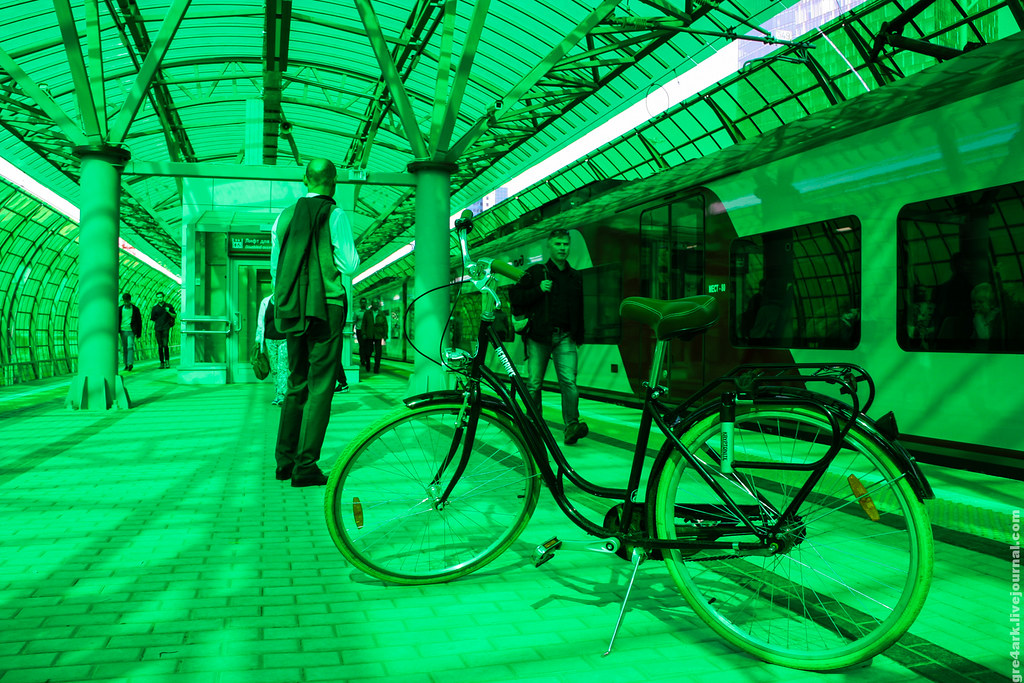Первый рабочий день городской электрички: проверка велосипедом 