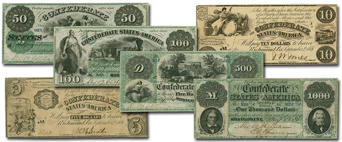 Cabarrus Collection of Confederate Paper Money