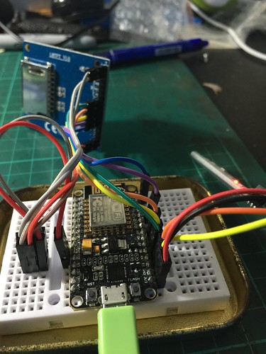 Connecting an ST7735 LCD to NodeMCU