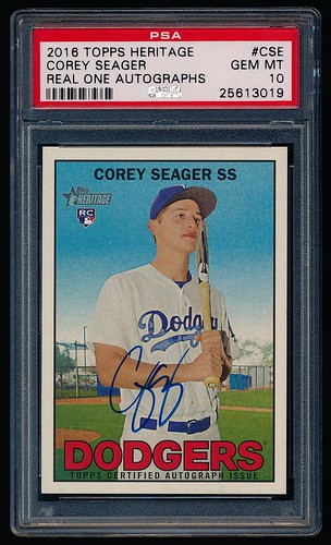 Which is THE Corey Seager Rookie Card? - Blowout Cards Forums