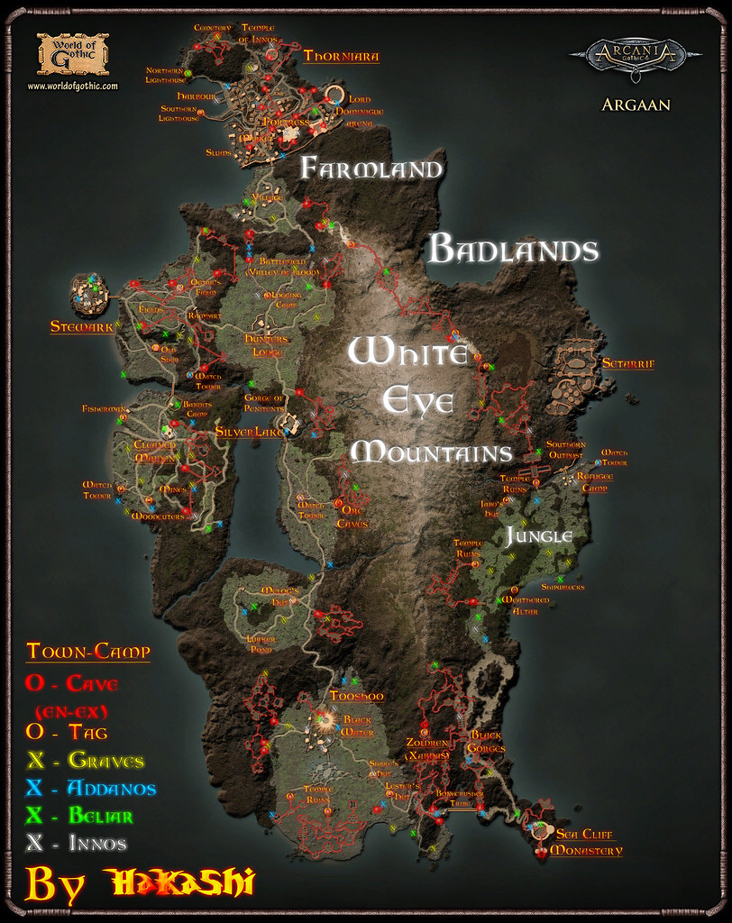 gothic 3 maps