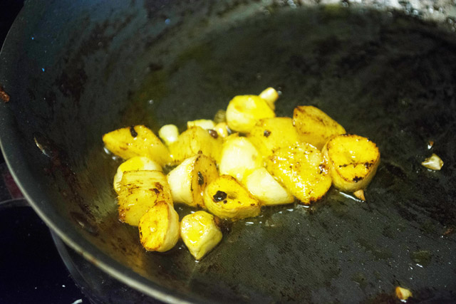 roasted ginger garlic for salna