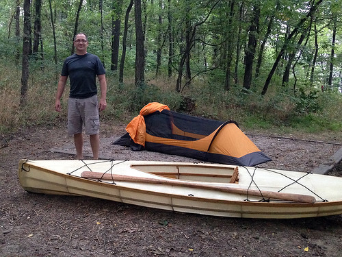 Camping and kayak fishin on Stockton Lake, August 5-6, 2016